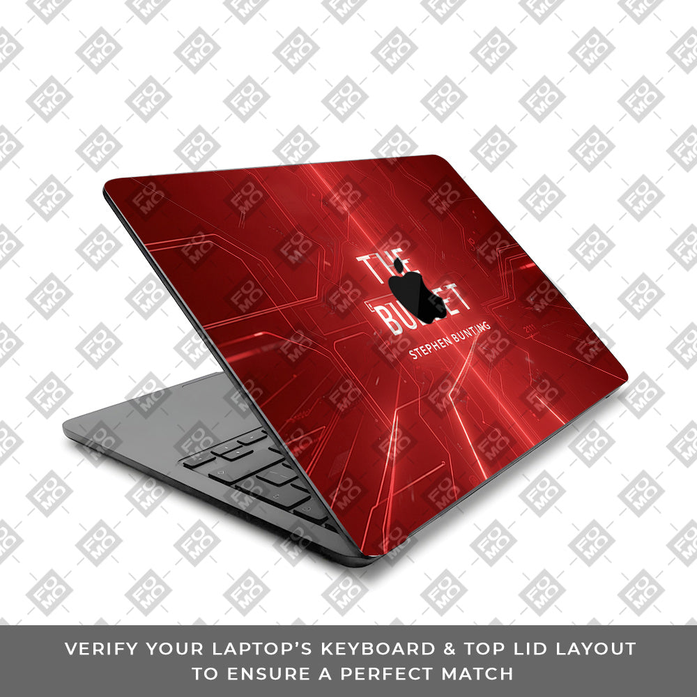 The Bullet MacBook Air 13 Intel 2020 3D Laptop Skin