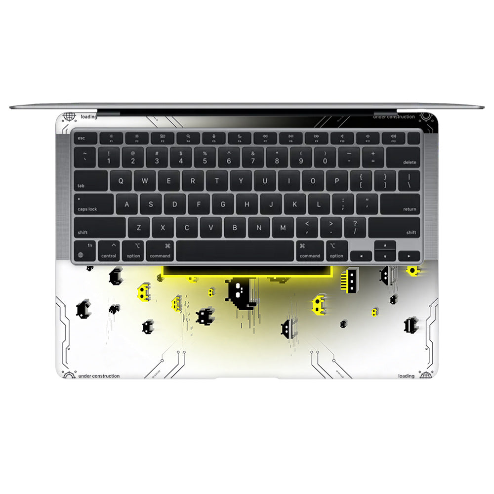 Testing Under Attack MacBook Air 13 M1 2020 3D Laptop Skin