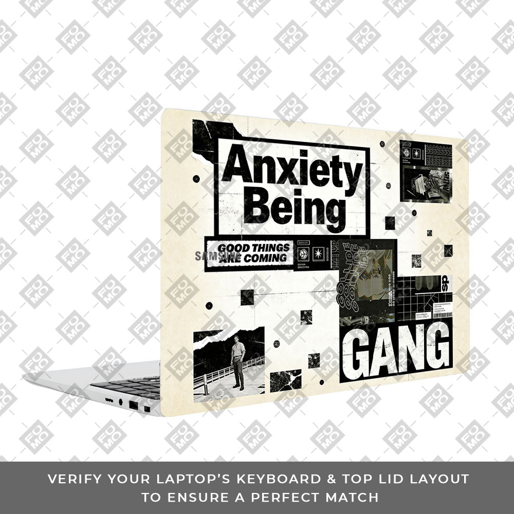 Anxiety Art Samsung Galaxy Book 4 15.6 3D Laptop Skin