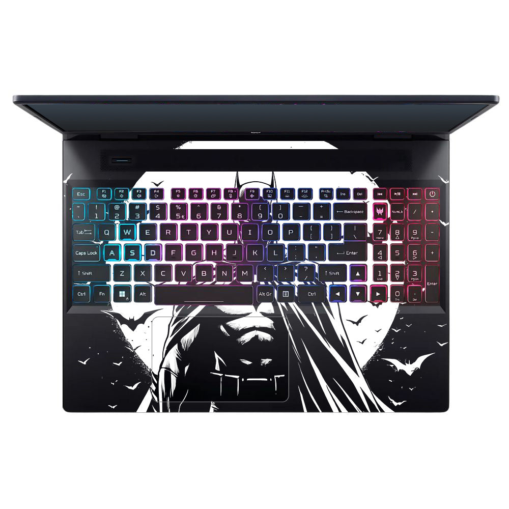 Transparent Dark Knight Moon Rise Acer Predator Helios Neo 16 N22Q22B Laptop Skin
