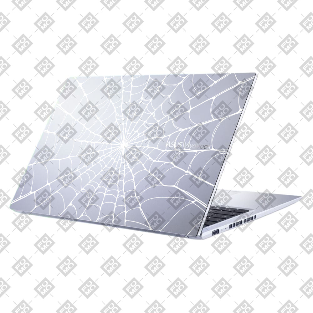 Transparent Spider Web Vortex Asus VivoBook 15 X1502VA Laptop Skin