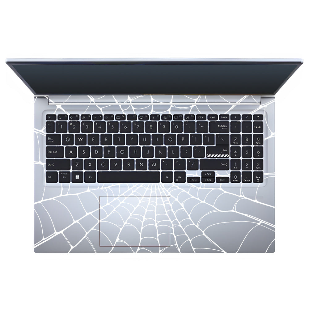 Transparent Spider Web Vortex Asus VivoBook 15 X1502VA Laptop Skin