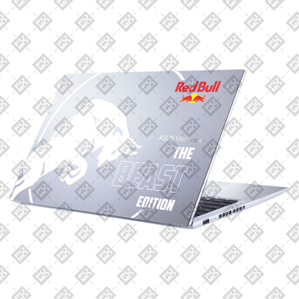 Transparent Red Bull Energy Asus VivoBook 15 X1502VA Laptop Skin