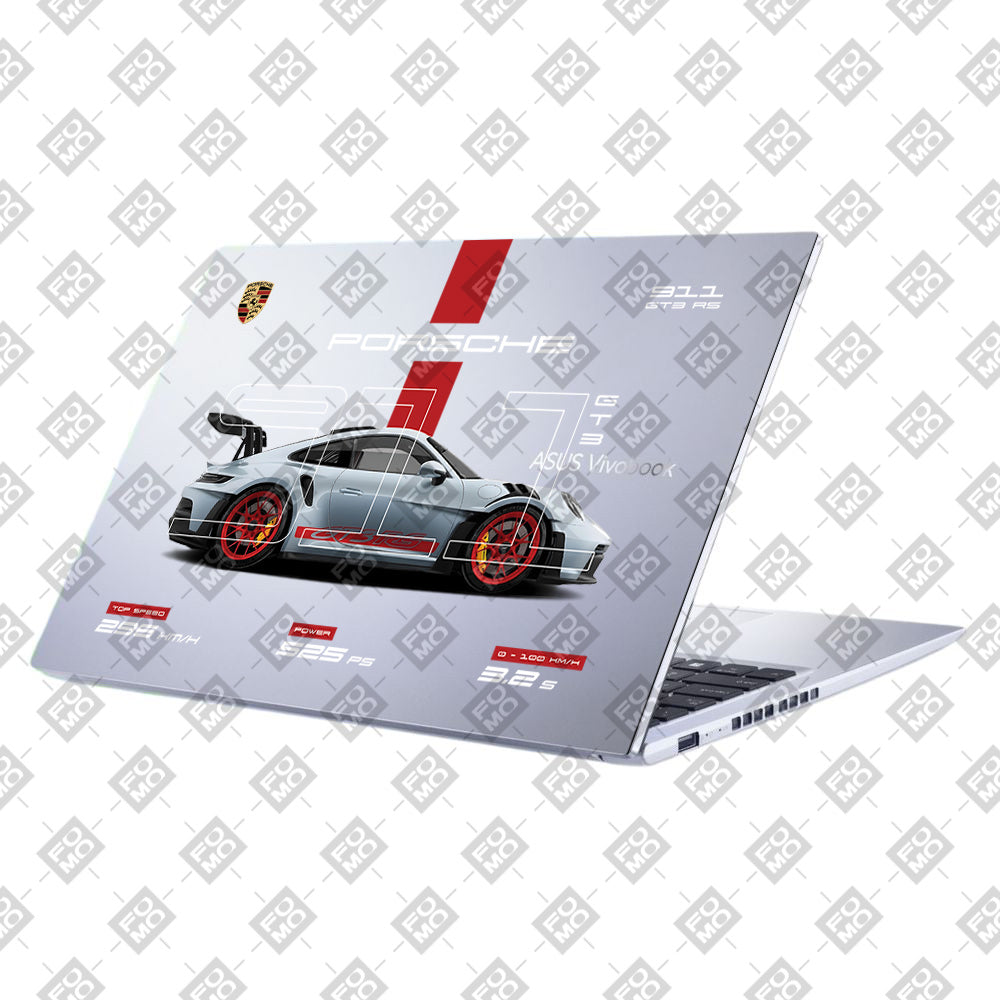 Transparent Porsche 911 Performance Asus VivoBook 15 X1502VA Laptop Skin