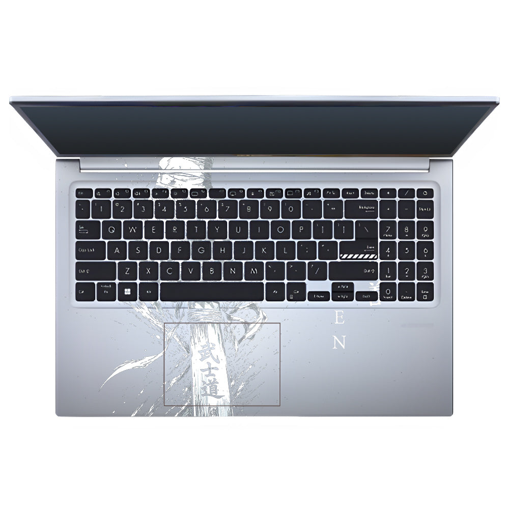 Transparent Kaizen Samurai Sword Asus VivoBook 15 X1502VA Laptop Skin
