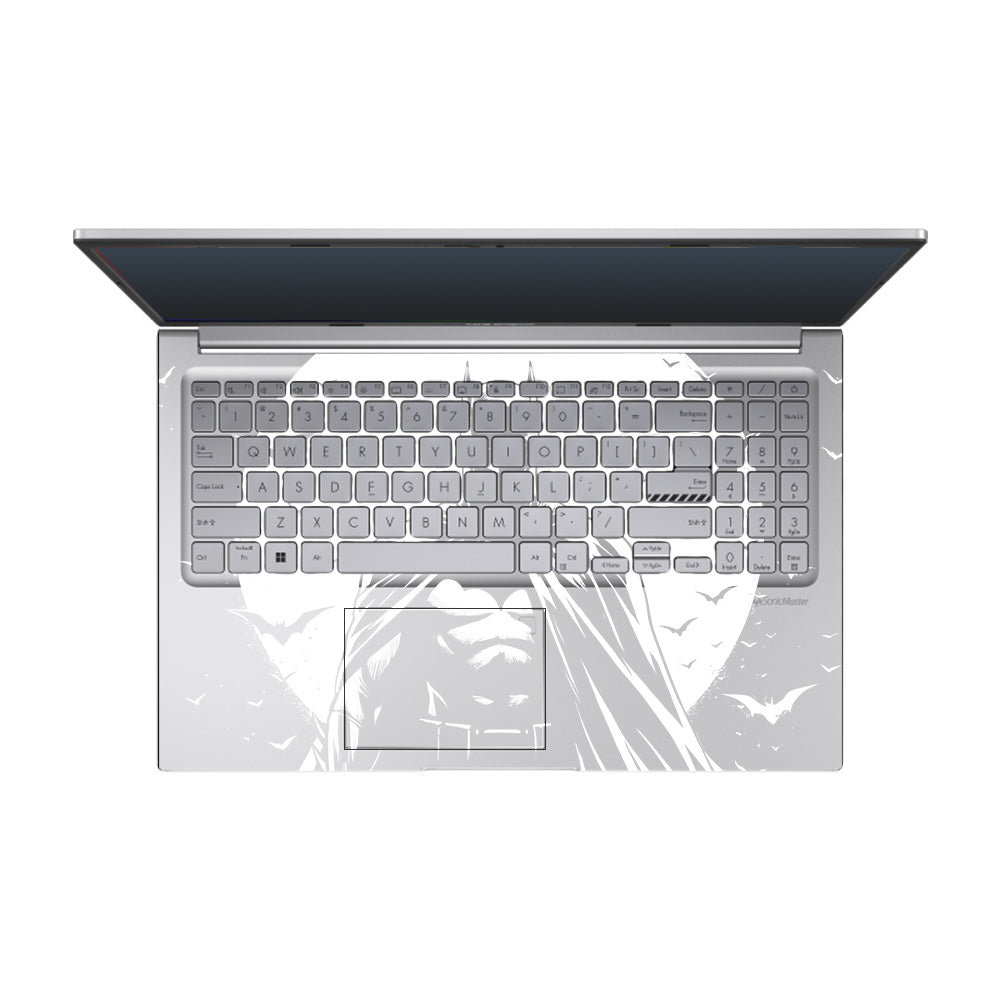 Transparent Dark Knight Moon Rise Asus Vivobook 15 X1504ZA Laptop Skin