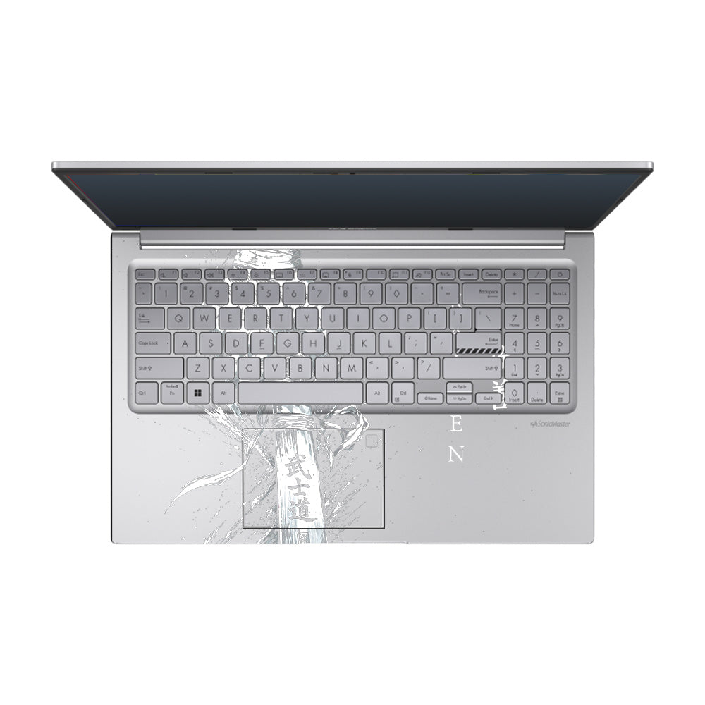 Transparent Kaizen Samurai Sword Asus Vivobook 15 X1504ZA Laptop Skin