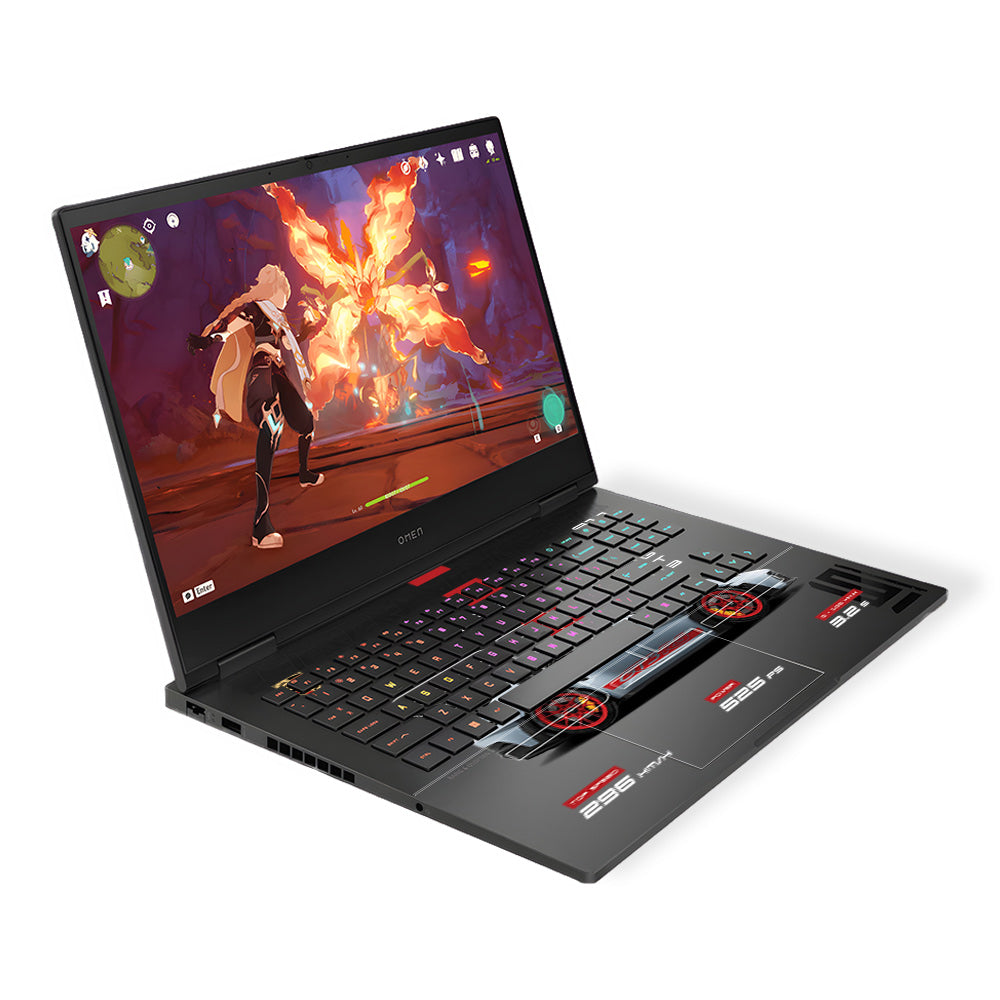 Transparent Porsche 911 Performance HP Omen Gaming 16 Laptop Skin