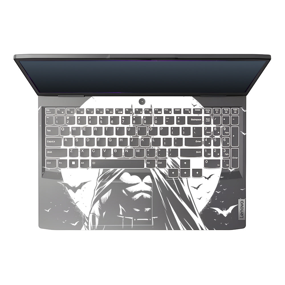 Transparent Dark Knight Moon Rise Lenovo LOQ 2023 15IRH8, 15APH8 Laptop Skin