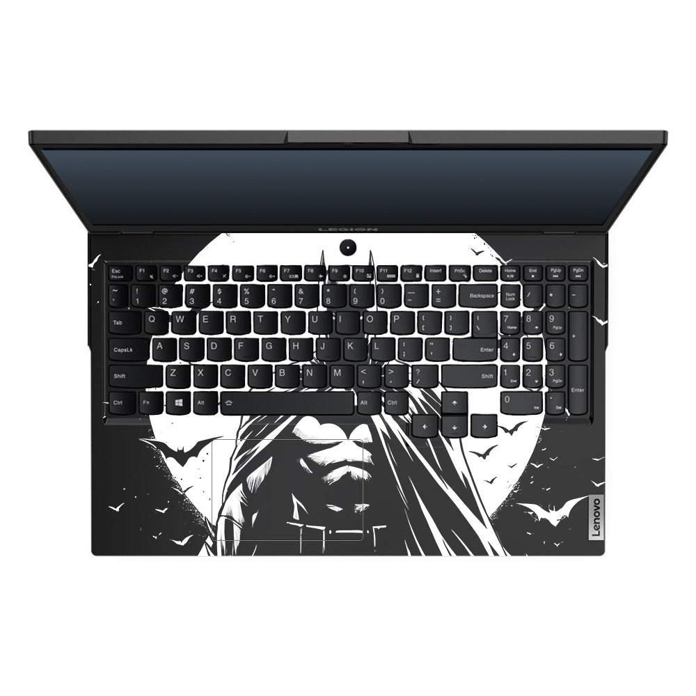 Transparent Dark Knight Moon Rise Lenovo Legion 5 15ARH05 Laptop Skin