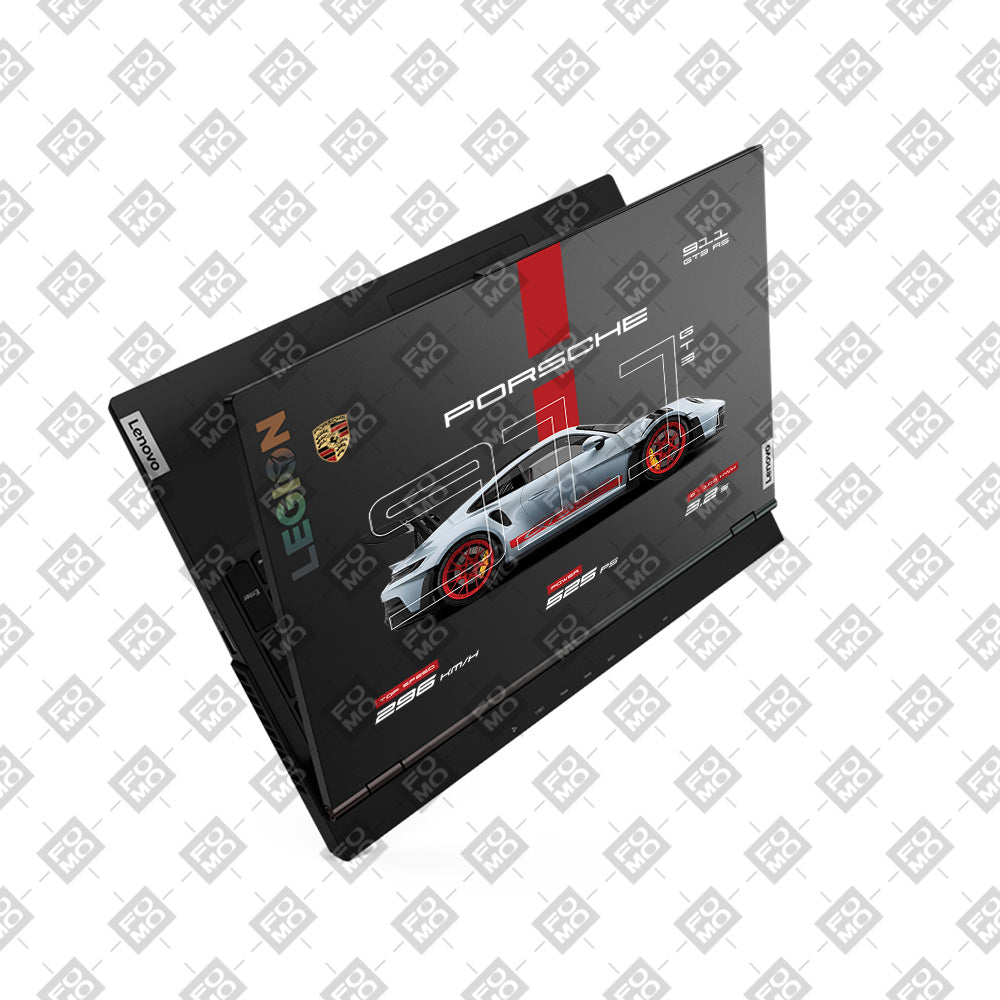 Transparent Porsche 911 Performance Lenovo Legion 5 15ARH05 Laptop Skin