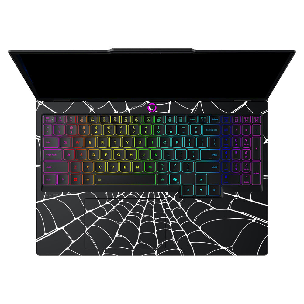 Transparent Spider Web Vortex Lenovo Legion 5 15IRX10 Laptop Skin
