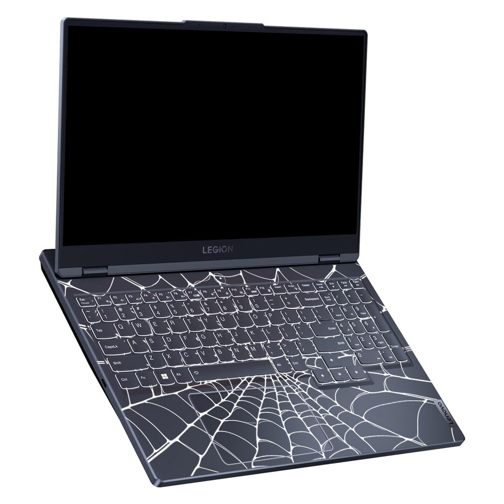 Transparent Spider Web Vortex Lenovo Legion 5 15IRX9 Laptop Skin