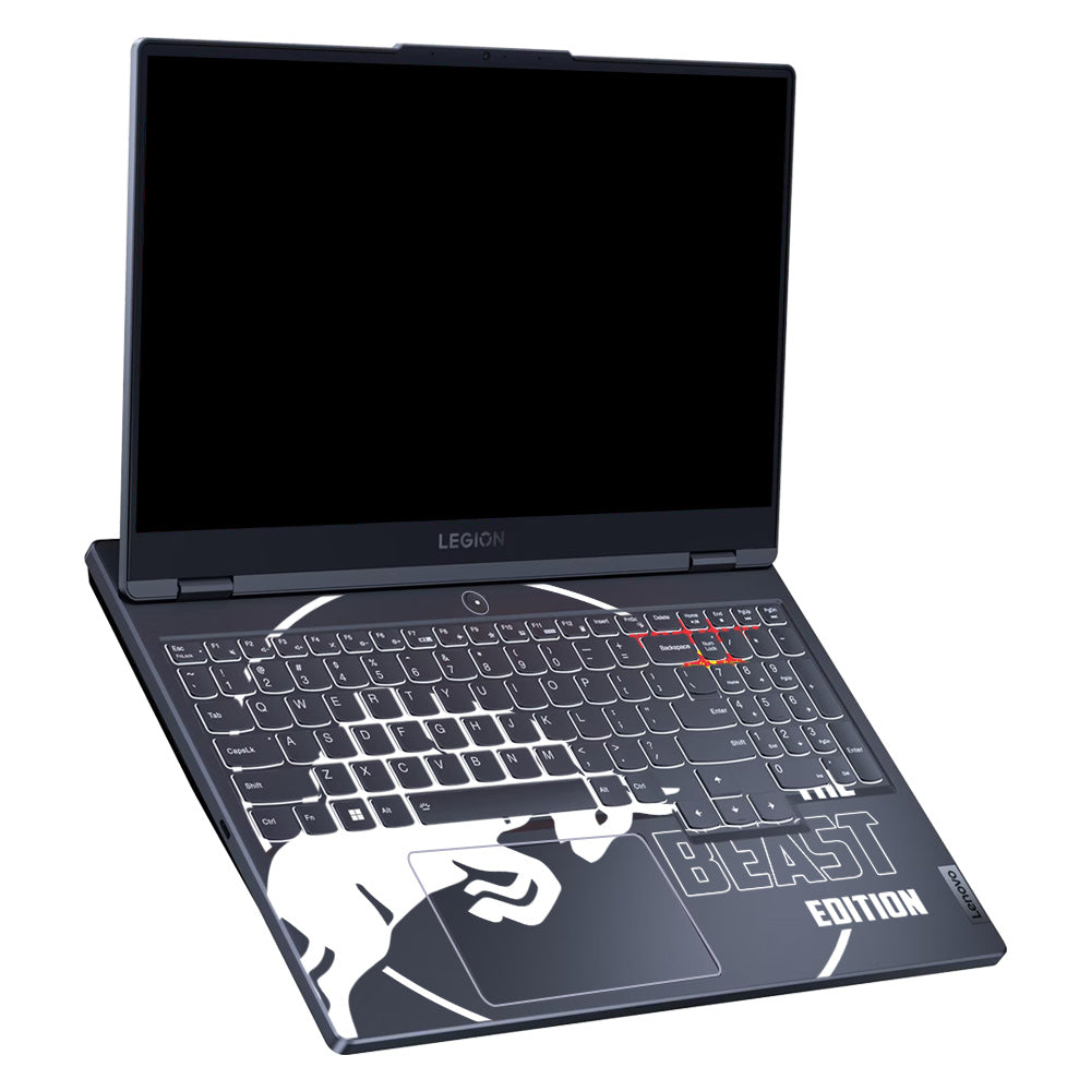 Transparent Red Bull Energy Lenovo Legion 5 15IRX9 Laptop Skin