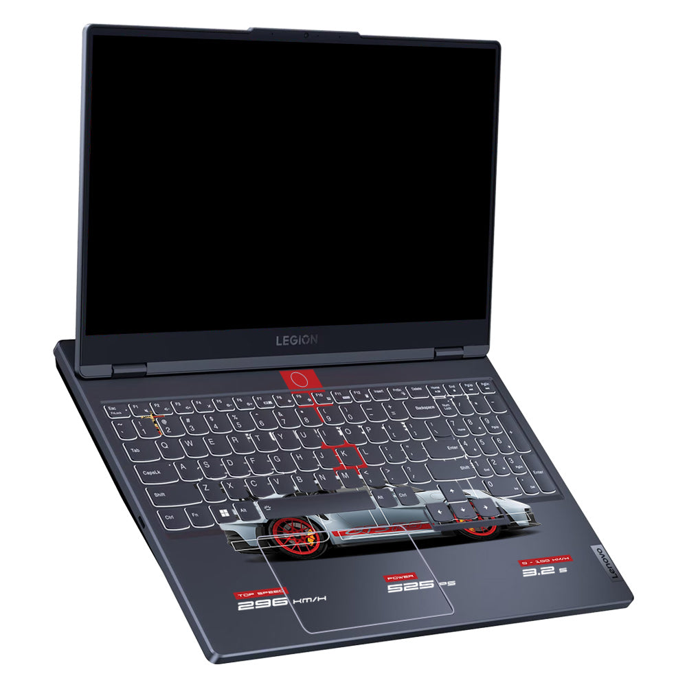 Transparent Porsche 911 Performance Lenovo Legion 5 15IRX9 Laptop Skin