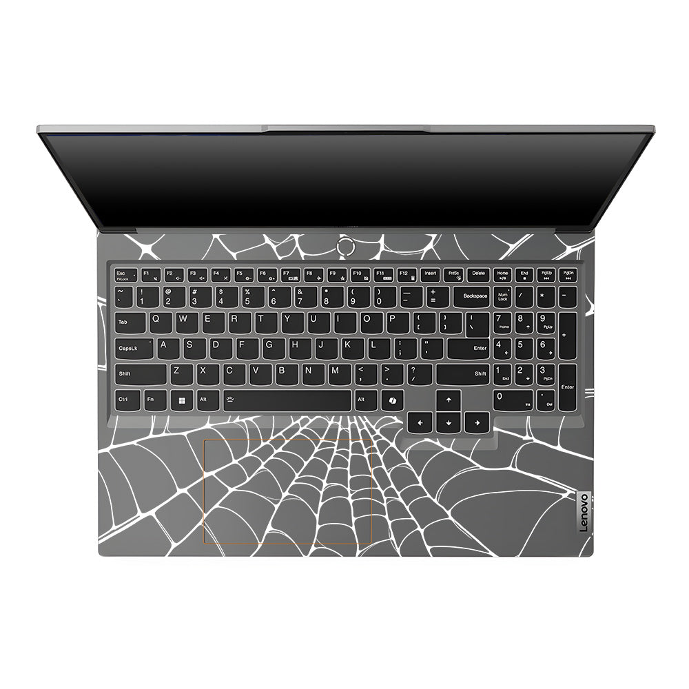 Transparent Spider Web Vortex Lenovo Legion 5 16IRX9 Laptop Skin