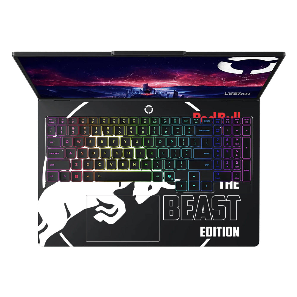 Transparent Red Bull Energy Lenovo Legion Pro 5 16ADR10 Laptop Skin