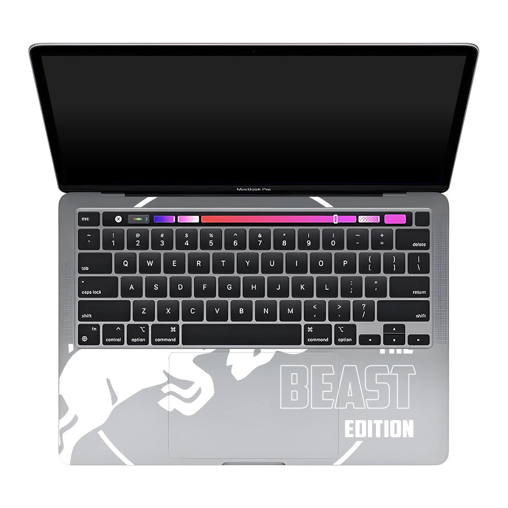Transparent Red Bull Energy MacBook Pro 13 Intel 2020 Laptop Skin