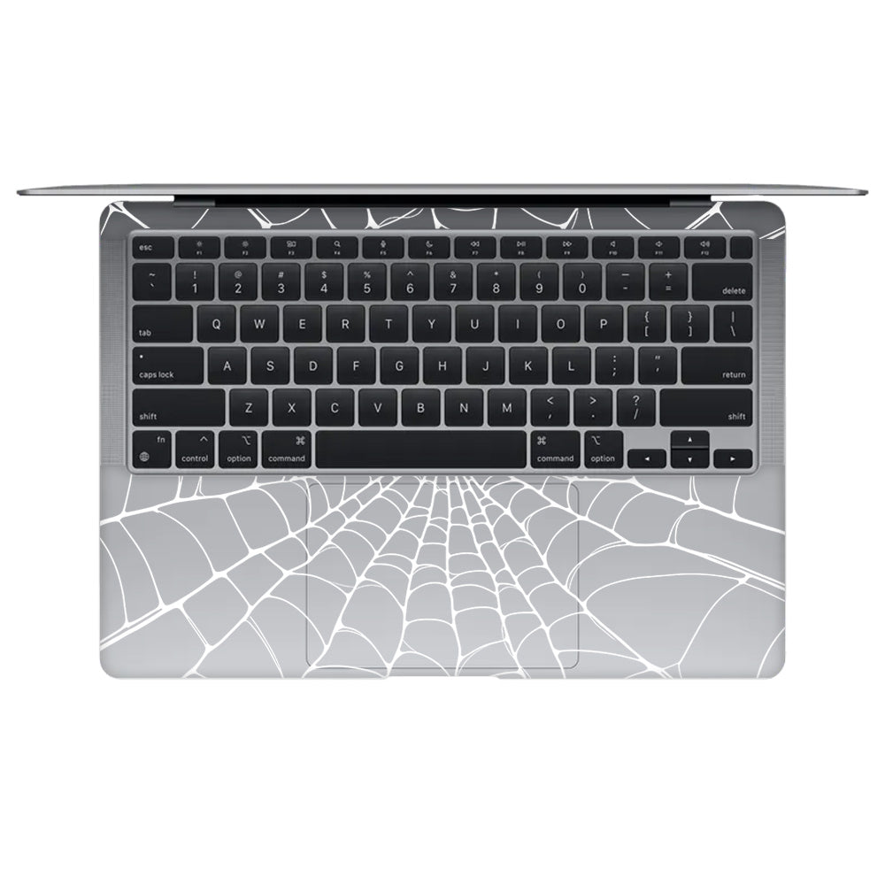 Transparent Spider Web Vortex MacBook Air 13 M1 2020 Laptop Skin