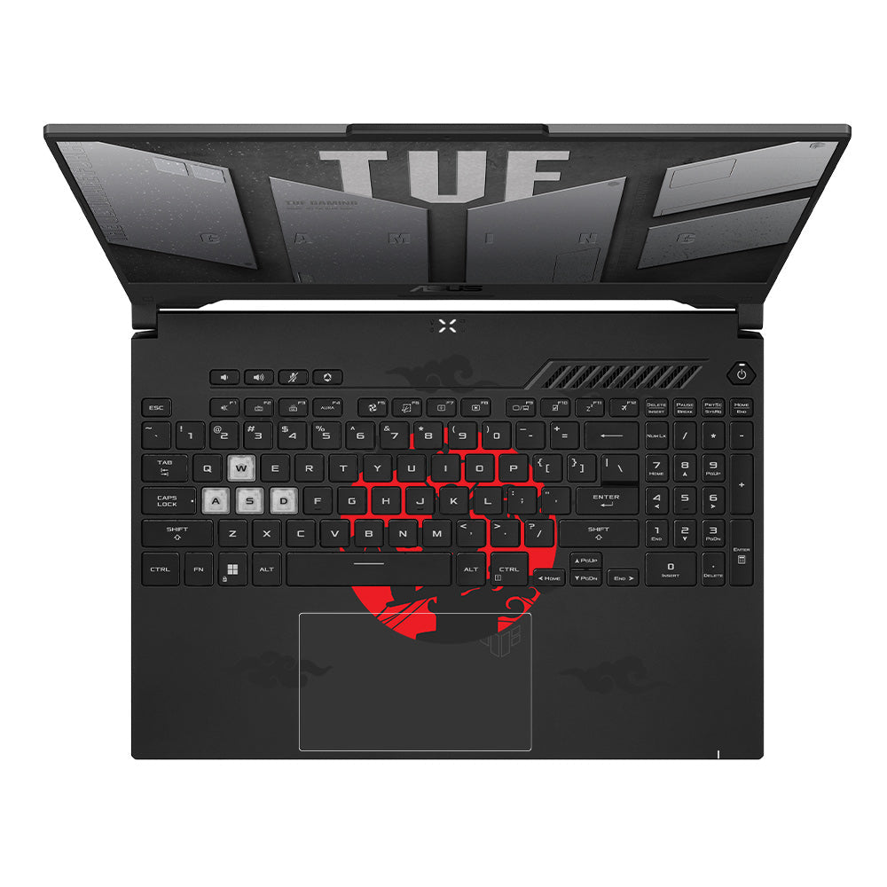 Transparent Moonlit Ninja Asus TUF F15 FX507 & A15 FA507 Laptop Skin