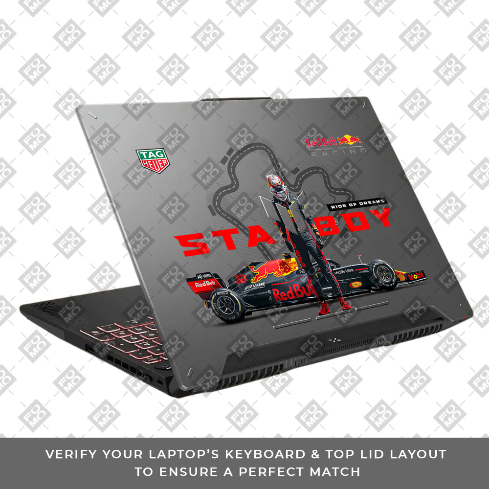 Transparent Starboy Racer Asus TUF F15 FX507 & A15 FA507 Laptop Skin