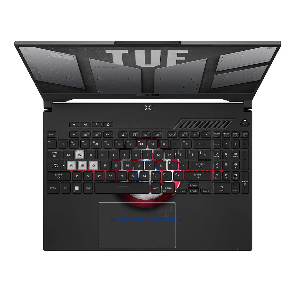 Transparent Shield of Honor Asus TUF F15 FX507 & A15 FA507 Laptop Skin