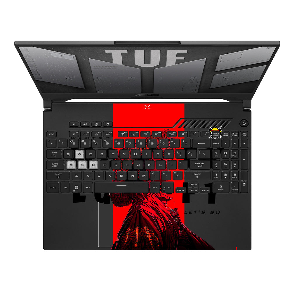 Transparent Pirate King Asus TUF F15 FX507 & A15 FA507 Laptop Skin