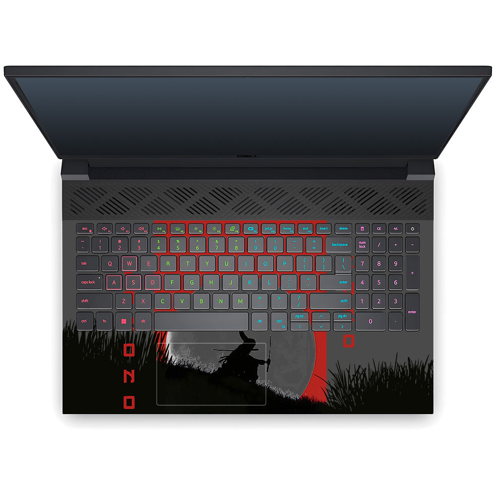 Transparent Swordsman’s Resolve Dell G15 5520, 5530 Laptop Skin