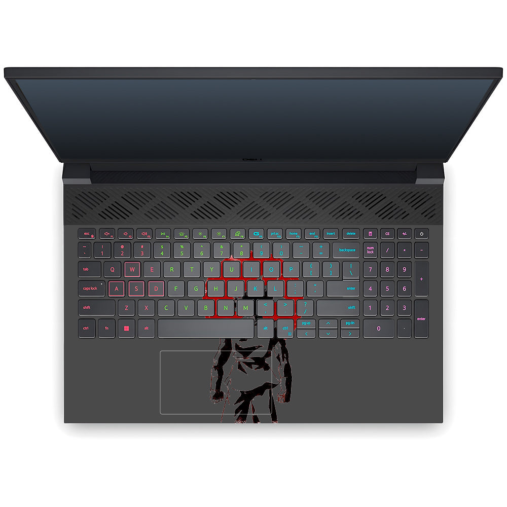 Transparent Sunset Samurai Dell G15 5520, 5530 Laptop Skin