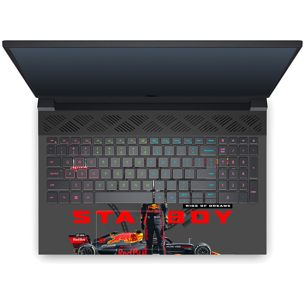 Transparent Starboy Racer Dell G15 5520, 5530 Laptop Skin