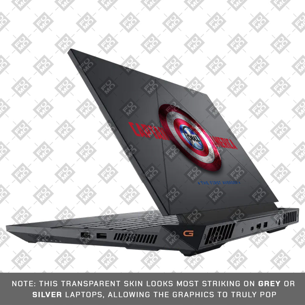 Transparent Shield of Honor Dell G15 5520, 5530 Laptop Skin