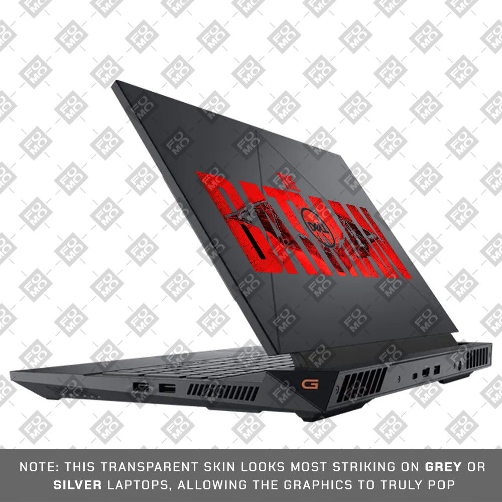 Transparent The Batman Dell G15 5520, 5530 Laptop Skin