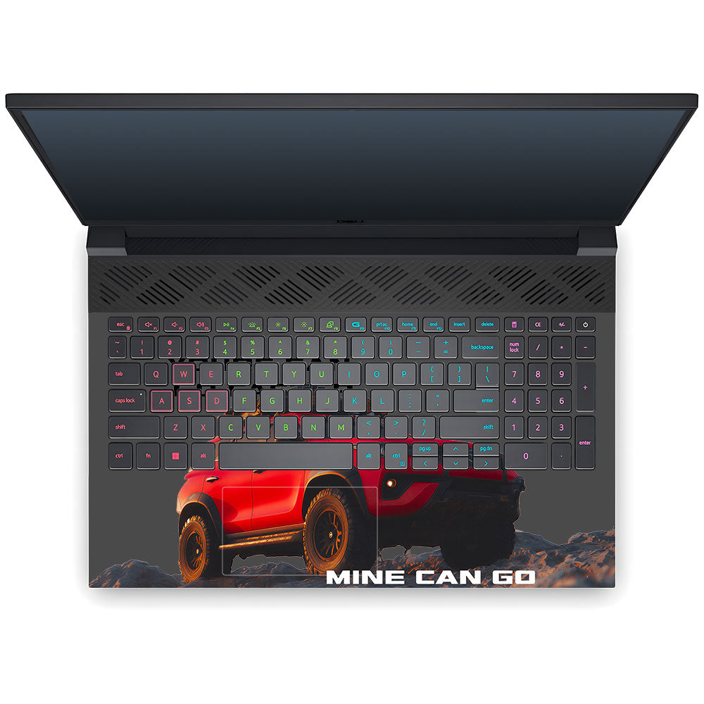 Transparent Off-Road Beast Dell G15 5520, 5530 Laptop Skin