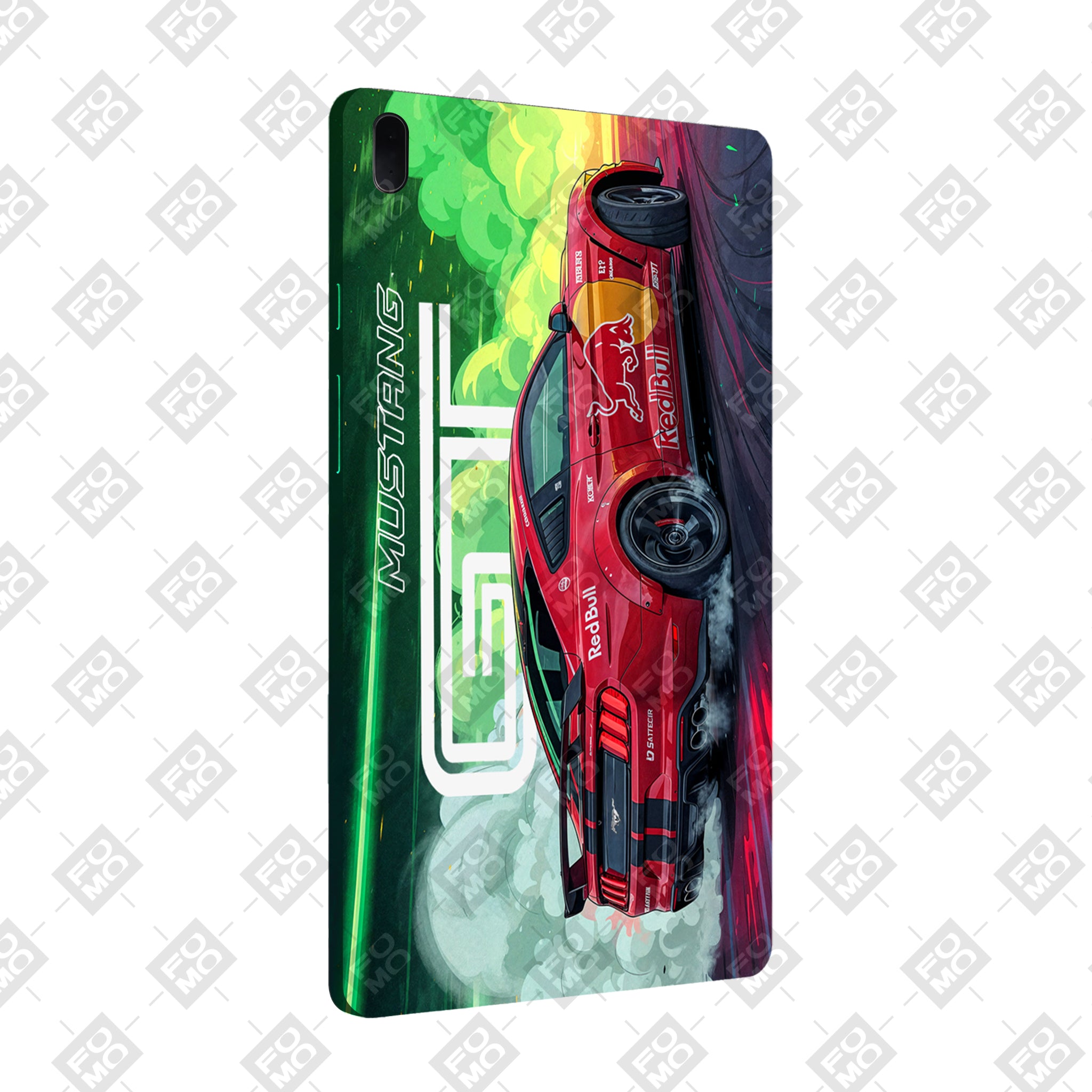 Samsung Galaxy Tab S7 FE Mustang GT Red Bull Drift Beast Tablet Skin
