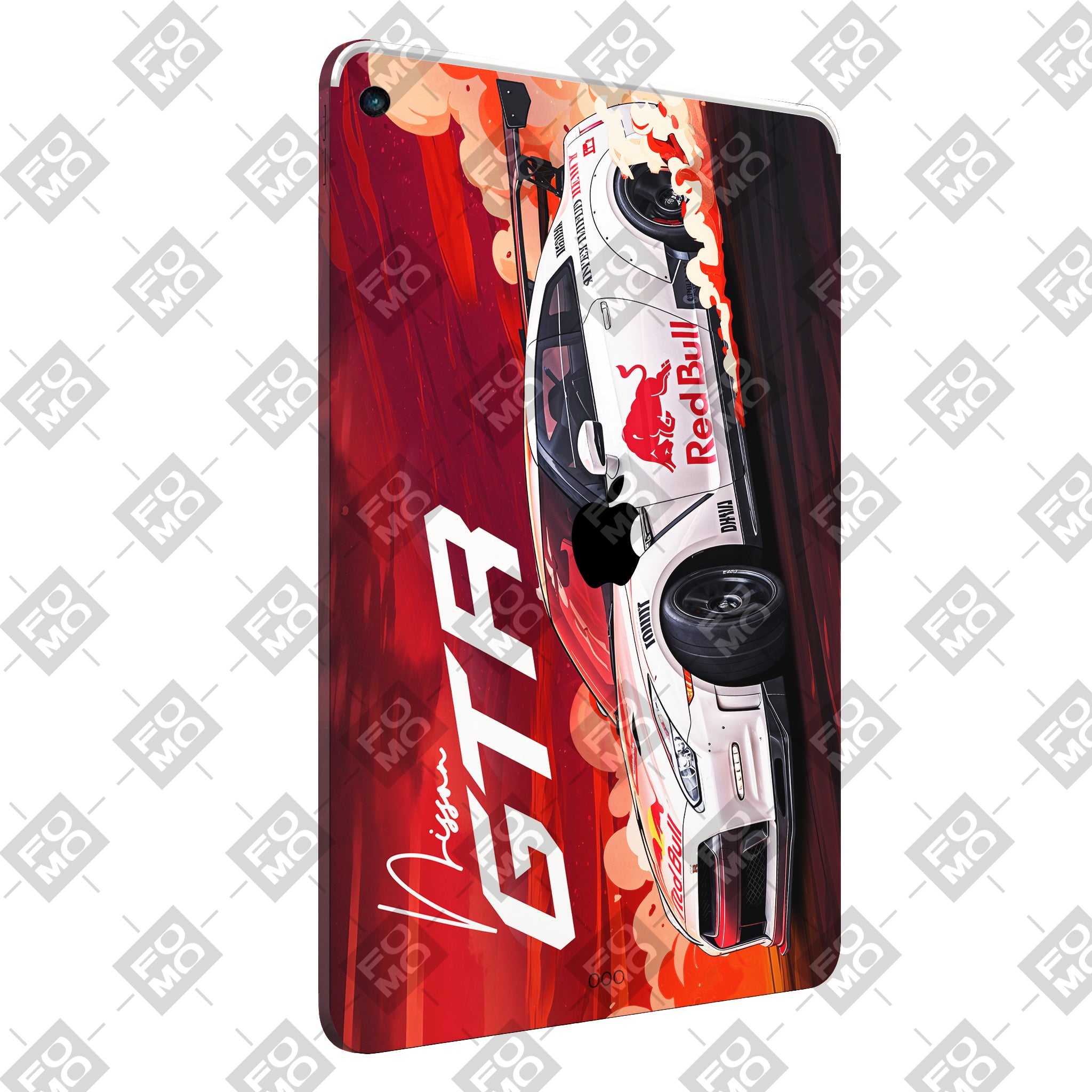 Apple iPad 9th Gen 2021 Nissan GTR Red Bull Drift Fury Cars & Bikes Tablet Skin