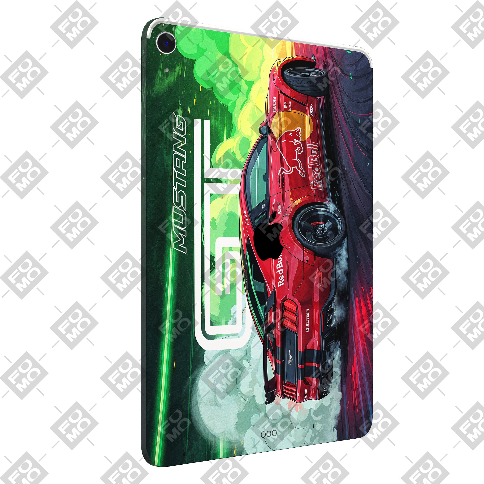Apple iPad Air 11 M2 2024 Mustang GT Red Bull Drift Beast Tablet Skin