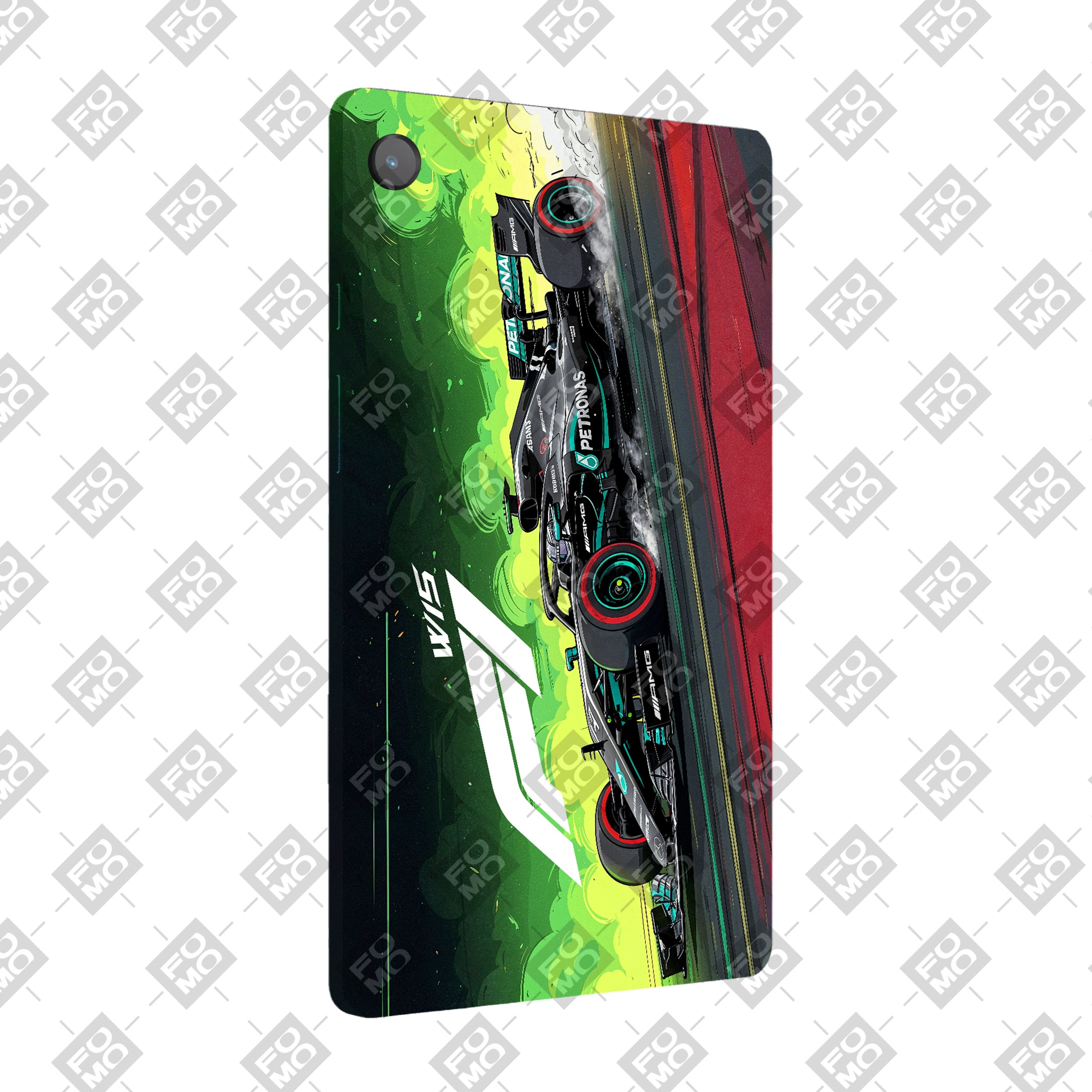 Samsung Galaxy Tab A9 W15 F1 Red Bull x AMG Velocity Tablet Skin