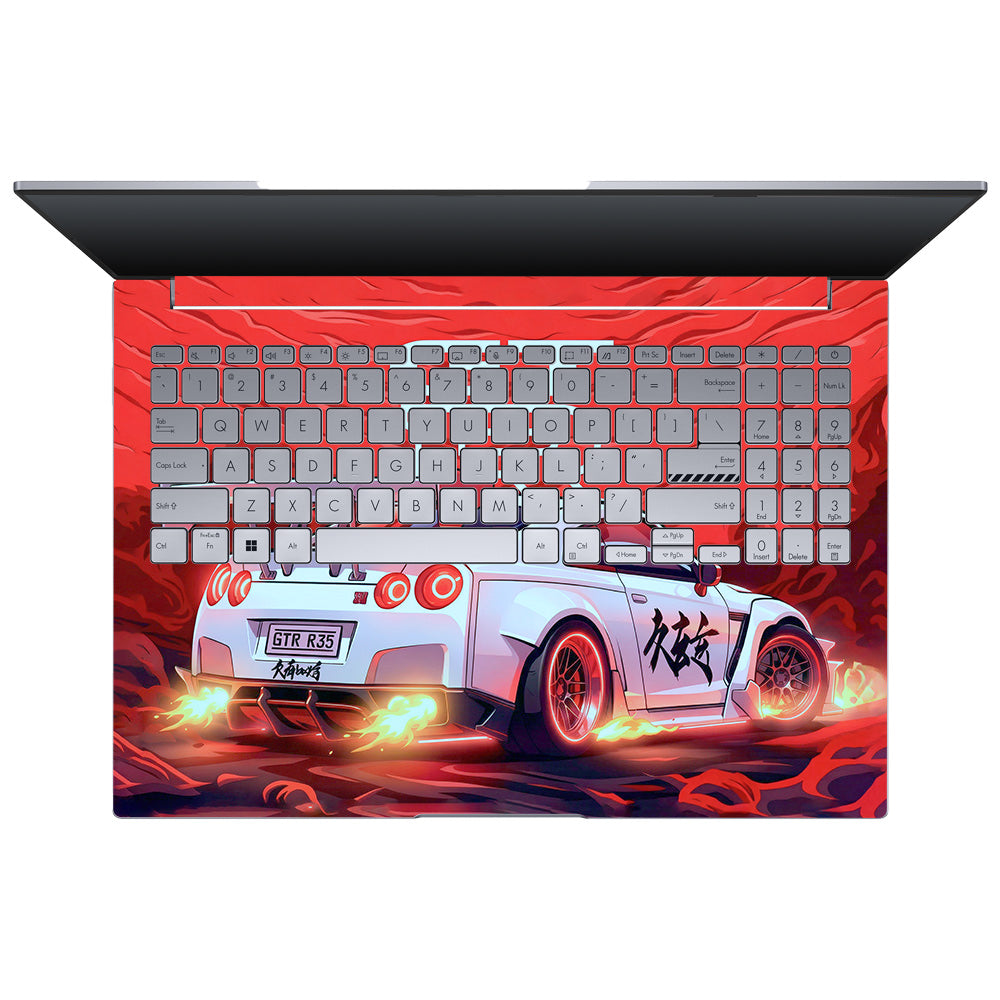 Nissan GTR Turbo Performance Edition Asus VivoBook 16X K3605 3D Laptop Skin