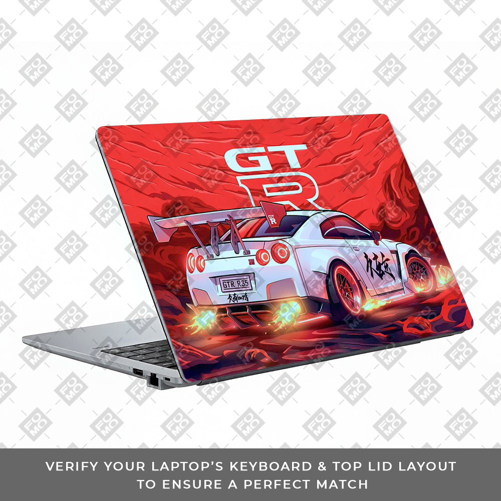 Nissan GTR Turbo Performance Edition Asus ExpertBook P1503 Laptop Skin