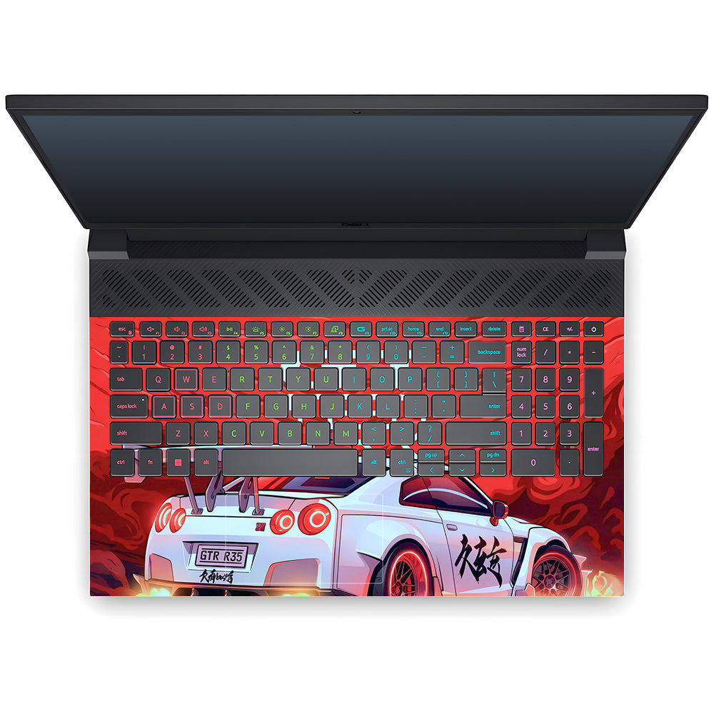 Nissan GTR Turbo Performance Edition Dell G15 5520, 5530 3D Laptop Skin