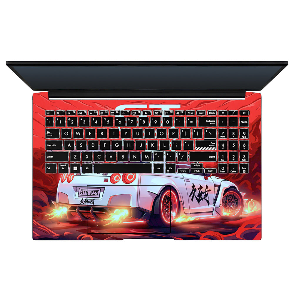 Nissan GTR Turbo Performance Edition Asus Vivobook Pro 15 M6500QC & M6500 QH Laptop Skin