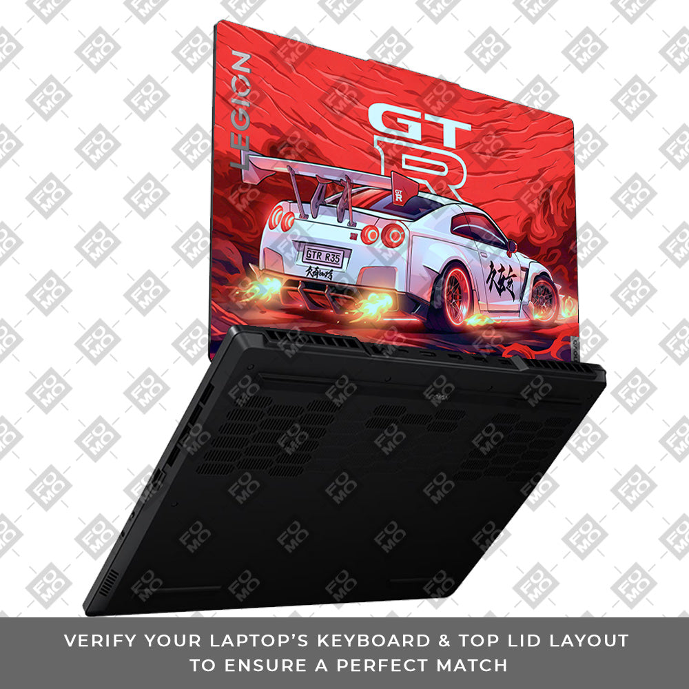 Nissan GTR Turbo Performance Edition Lenovo Legion 5 15ARP8 Laptop Skin