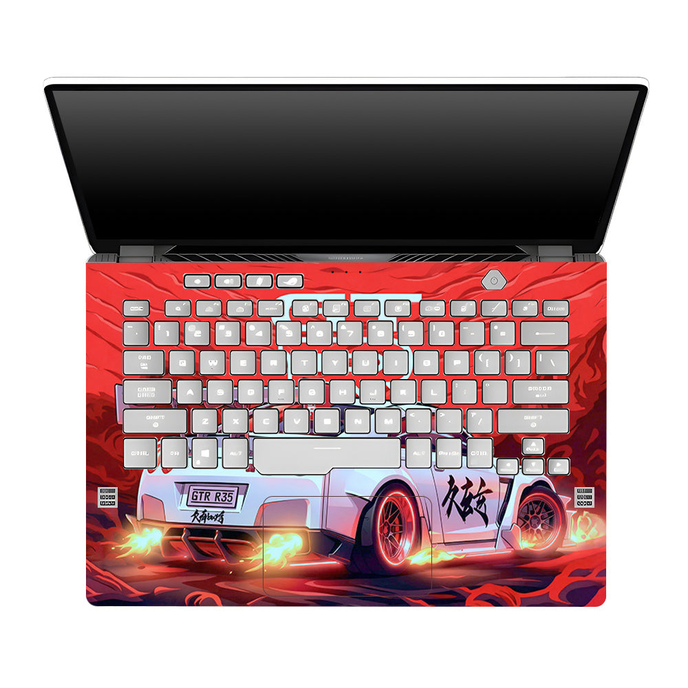 Nissan GTR Turbo Performance Edition Asus ROG Zephyrus G14 GA401 Laptop Skin