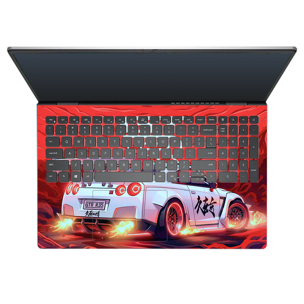 Nissan GTR Turbo Performance Edition Dell Inspiron 3520 3D Laptop Skin