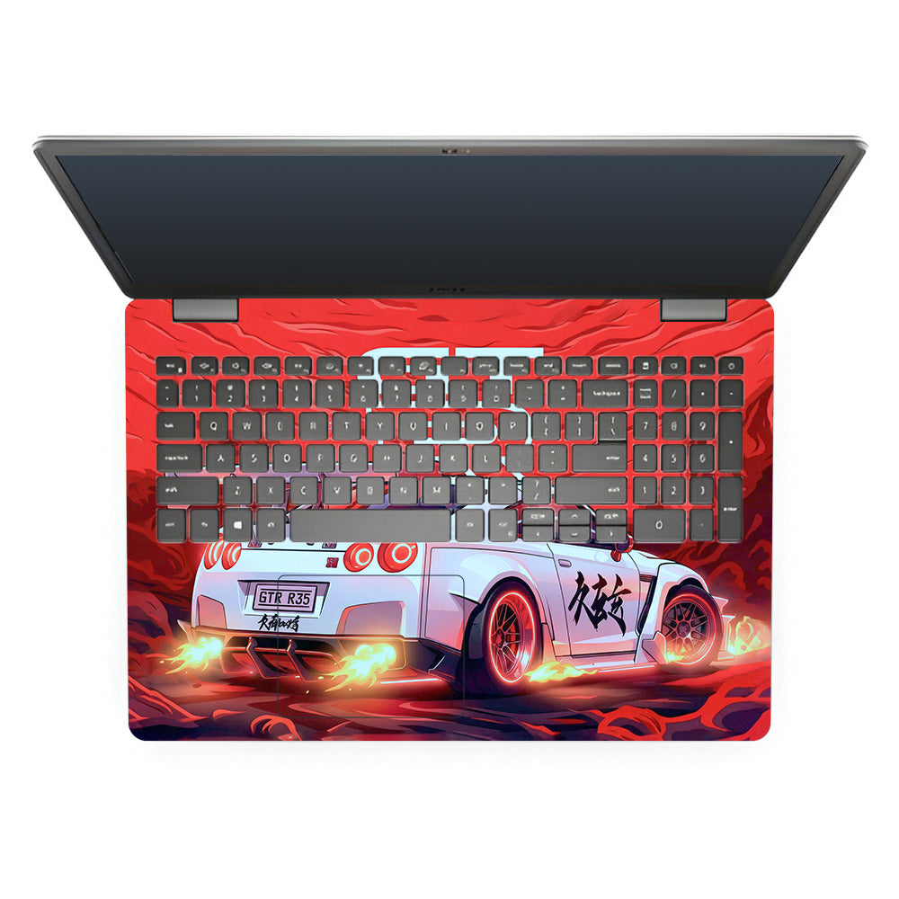 Nissan GTR Turbo Performance Edition Dell Inspiron 3501 3D Laptop Skin
