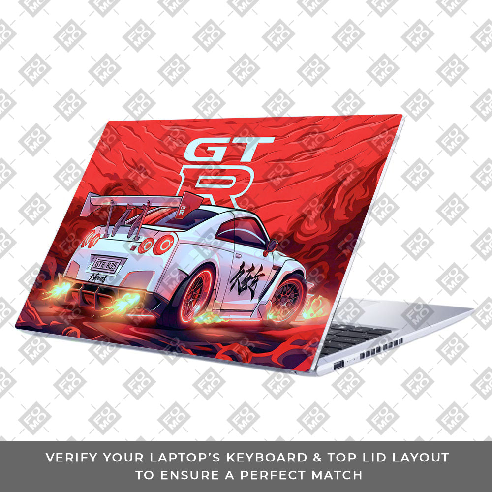 Nissan GTR Turbo Performance Edition Asus Vivobook 15 X1502ZA Laptop Skin