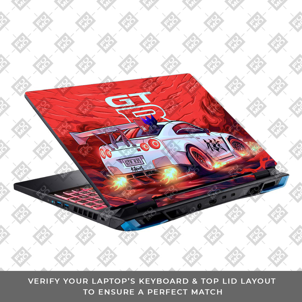 Nissan GTR Turbo Performance Edition Acer Predator Helios Neo 16 N22Q22B Laptop Skin