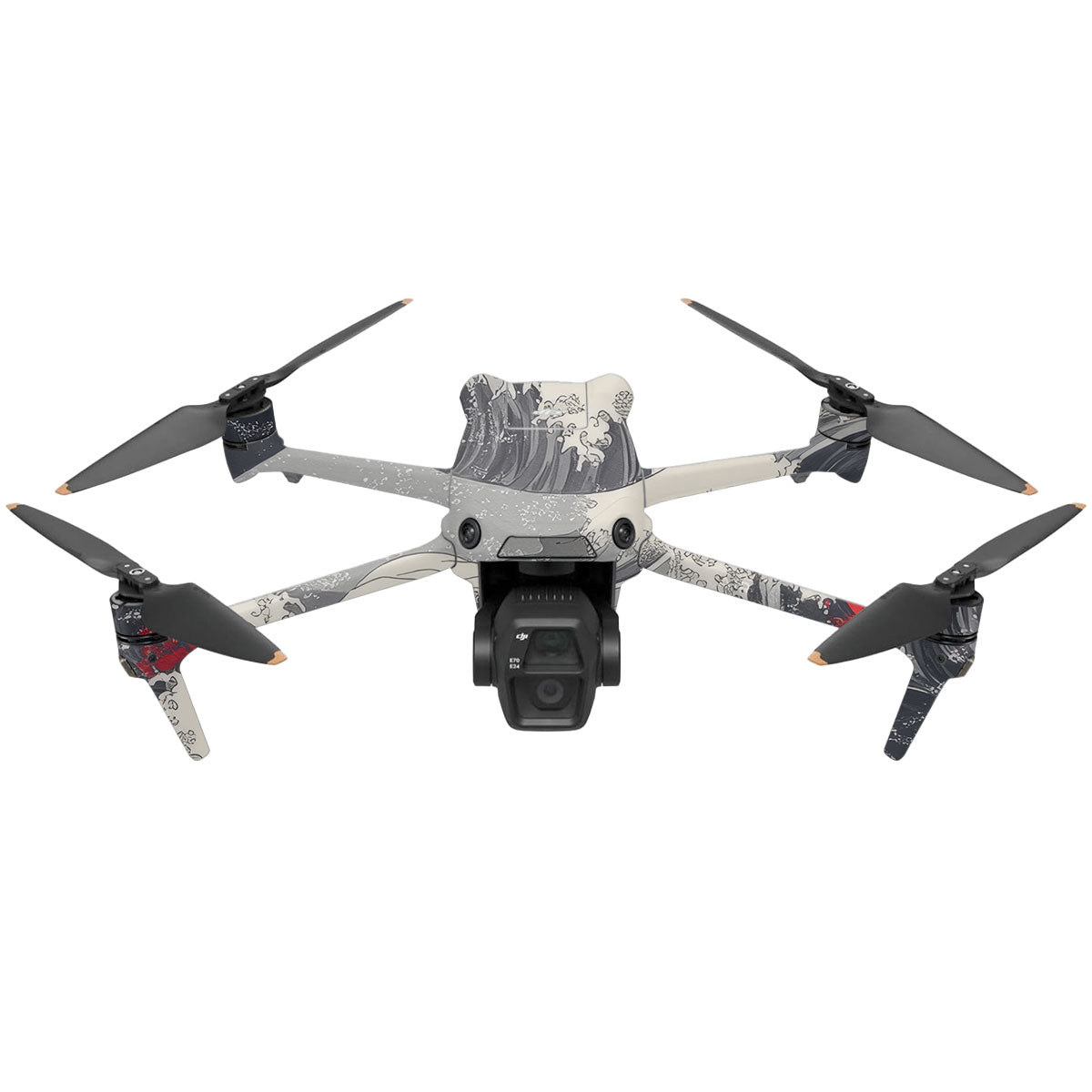 Abstract Waves DJI Air 3 Drone Skin