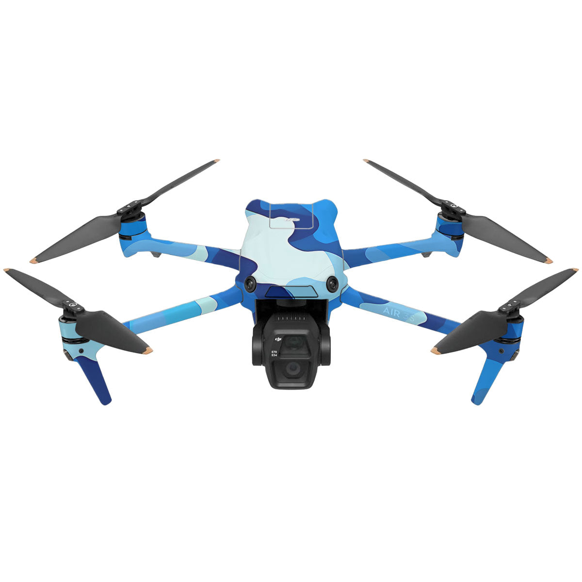 Arctic Blue Camo Pattern DJI Air 3 Drone Skin