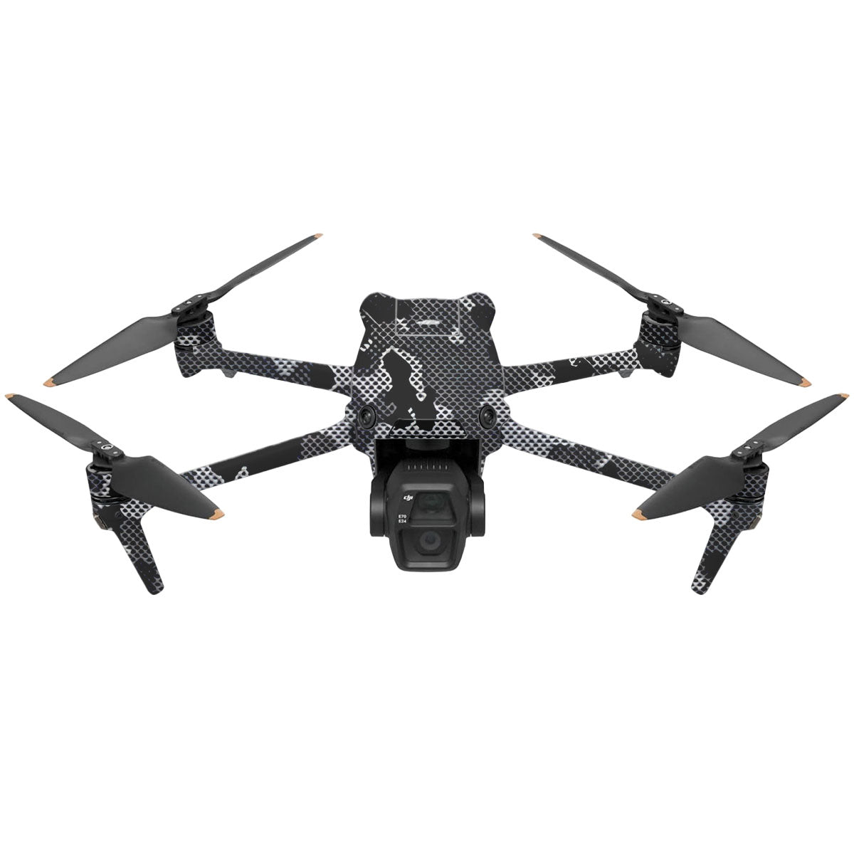 Stealth Grey Camo DJI Air 3 Drone Skin